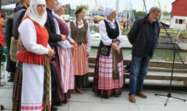 Žvejų valties dorės krikštynos