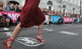 Bėgimo su aukštakulniais varžybos Sankt Peterburge