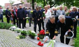 Žuvusios laivo "Linkuva" įgulos pagerbimas