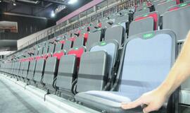 Baigtos statyti Švyturio arenos pristatymas