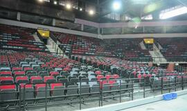 Baigtos statyti Švyturio arenos pristatymas