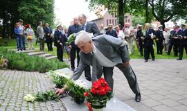 Žuvusios laivo "Linkuva" įgulos pagerbimas