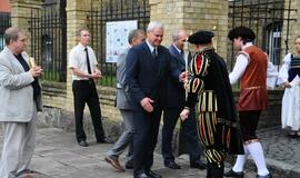 Atstatyti dujų žibintai - dovana miestui