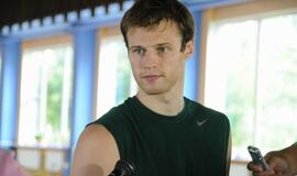 Lietuvos rinktinės krepšininkai treniruojasi Klaipėdoje