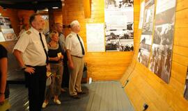 Jūrų muziejuje - jūrininkų pagerbimo ceremonija