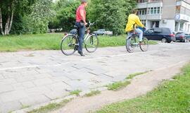 Dviračių takų apžiūra Klaipėdoje