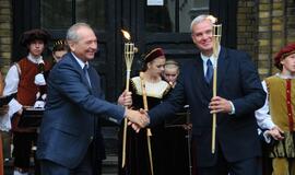 Atstatyti dujų žibintai - dovana miestui