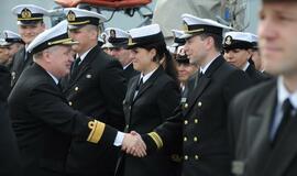 Karinės jūrų pajėgos švenčia atkūrimo metines