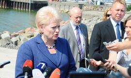 Prezidentės Dalios Grybauskaitės vizitas Klaipėdoje