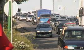 Į avariją pateko ugniagesių automobilis