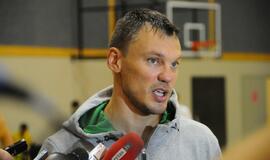 Krepšinio rinktinė treniruojasi Klaipėdoje