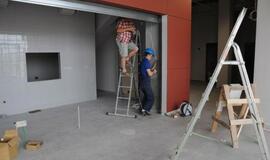 Baigiama statyti Klaipėdos arena (vidus)