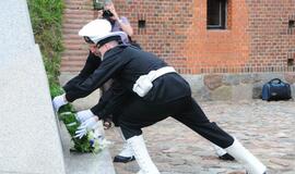 Jūrų muziejuje - jūrininkų pagerbimo ceremonija