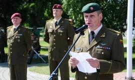 Iškilmės LDK Butigeidžio dragūnų mokomajame batalione