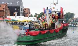 Laivų paradas Danės upėje