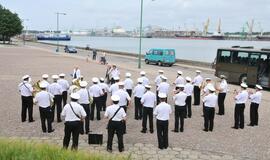 Jūrų muziejuje - jūrininkų pagerbimo ceremonija