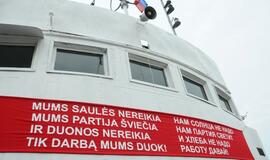 Jūrų muziejuje - jūrininkų pagerbimo ceremonija