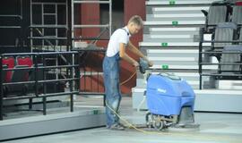 Baigtos statyti Švyturio arenos pristatymas