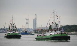 Nuleisti vainikai žuvusiems jūroje