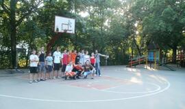 Skulptūrų parko aikštelė nušvito naujomis spalvomis