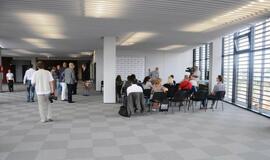 Baigtos statyti Švyturio arenos pristatymas