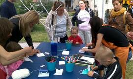 Klaipėdos senamiestyje - pirmoji gatvės šventė