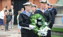 Jūrų muziejuje - jūrininkų pagerbimo ceremonija