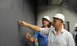 Baigiama statyti Klaipėdos arena (vidus)