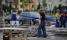 Baigtos statyti Švyturio arenos pristatymas