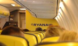 "Ryanair" pranešė apie išaugusį pelną ir keleivių skaičių