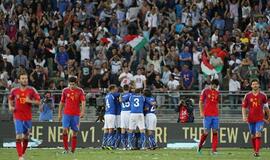 Čempionai pralaimėjo Italijos futbolininkams
