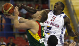 Lietuvos rinktinės laukia britų egzaminas