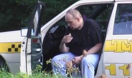 Neblaivus taksistas pakliuvo į policijos rankas