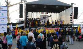 Kruizinių laivų terminale - šventės atidarymas