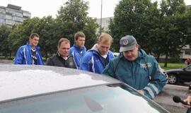 Neptūniečiai tikrino vairuotojų blaivumą