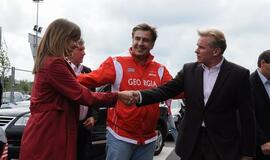 Gruzijos "desantas" Klaipėdoje