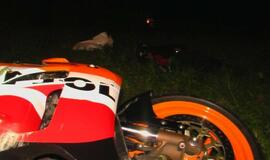 Žuvo motociklo vairuotojas