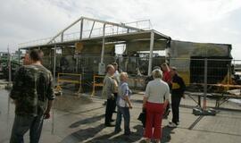 Liepsnos Gariūnuose: