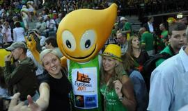 Klaipėdoje - draugiškos krepšinio rungtynės: Lietuva - Slovėnija