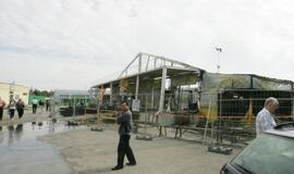 Liepsnos Gariūnuose: