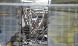 Liepsnos Gariūnuose: