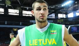 Vyrų rinktinės treniruotė Švyturio arenoje