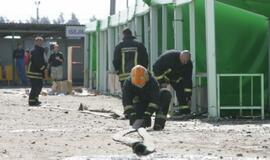 Liepsnos Gariūnuose: