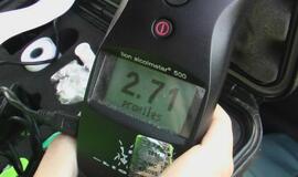 Neblaivus vairuotojas nulėkė nuo kelio