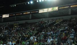 Švyturio arenoje - pirmosios krepšinio varžybos