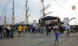 Kruizinių laivų terminale - šventės atidarymas