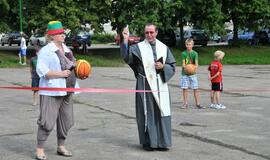 Klaipėdoje atnaujinta dar viena krepšinio aikštelė