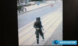 Andersą Beringą Breiviką prieš išpuolius nufilmavo stebėjimo kameros