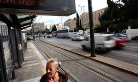 Graikijoje ir vėl protestuoja viešojo transporto darbuotojai