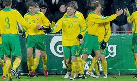 Lietuvos futbolo rinktinė pasaulio reitinge nukrito į 75-ąją vietą